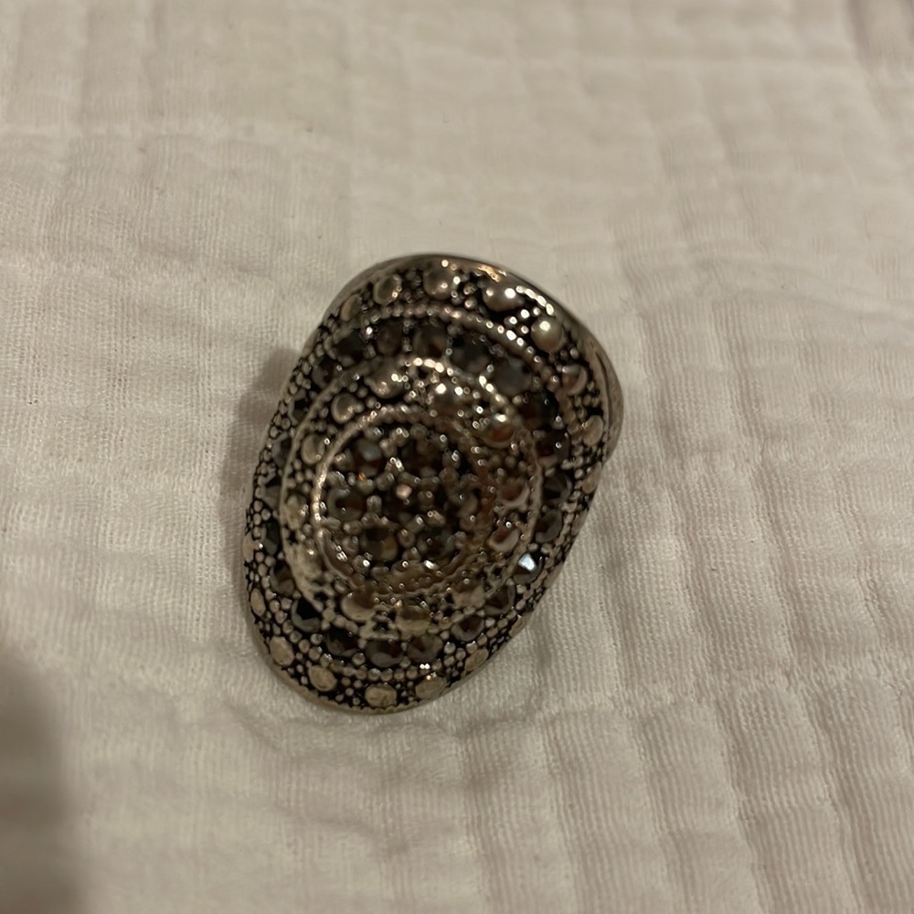 Silver Costume Jewelry Ring